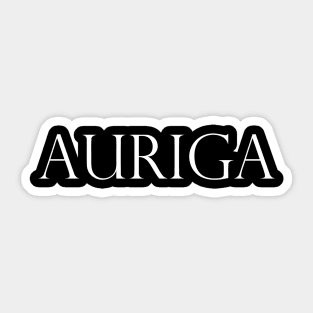 AURIGA Sticker